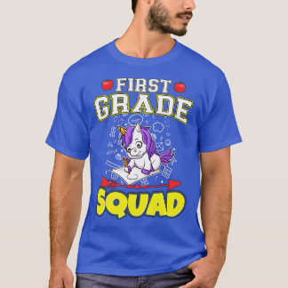 Camiseta Ensino primário engraçado no Quadrado de 1º grau
