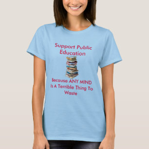 Camiseta Ensino público do apoio