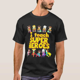 Camiseta Ensino Super Heroínas - Professora Heroica da BD