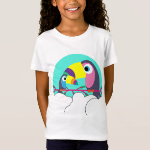 Camiseta Ensino Superior Pré-escolar Crianças Toucan