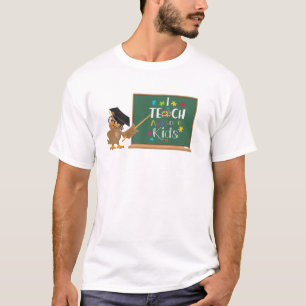 Camiseta Ensino T-Shirt Para Crianças Incríveis