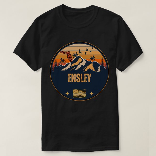Camiseta Ensley, Flórida (Frente do Design)