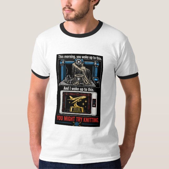 Camiseta Então acordei com isto (Frente)
