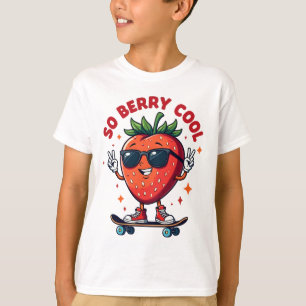 Camiseta Então Berry Legal Fruta Lover Strawberry
