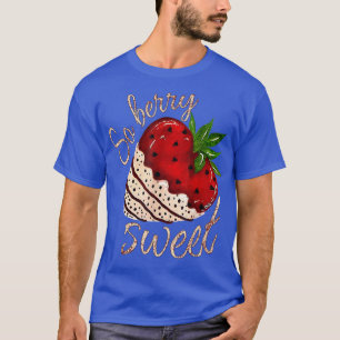Camiseta Então Berry Sweet Dia de os namorados de morango 