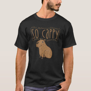 Camiseta Então Cappy South American Rodent Capybara Capybar