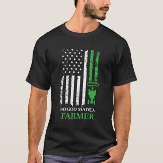 Camiseta Então Deus Fez Um Agricultor