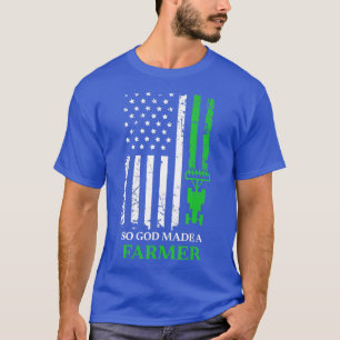 Camiseta Então Deus Fez Um Agricultor