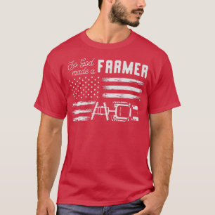 Camiseta Então Deus Fez Um Agricultor, Fazendo Um Agriculto