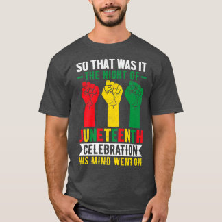 Camiseta Então foi isso, a noite de 18 de junho congelou