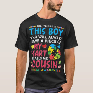 Camiseta Então, há este rapaz que sempre terá um pedaço de