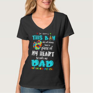 Camiseta Então, há um rapaz que ele me chama Autismo Pai Aw
