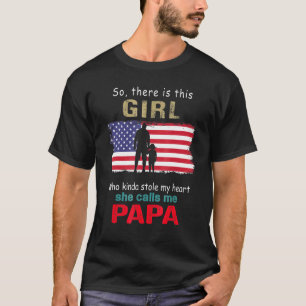 Camiseta Então há uma garota que me roubou o coração