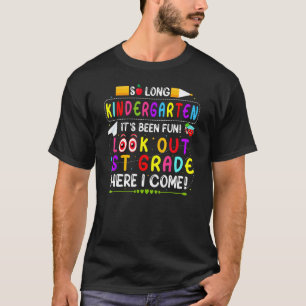 Camiseta Então, Jardim De Infância Longo Olhe Para A Série