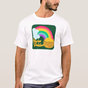 Camiseta Então Ouro Pote do Dourado desenho