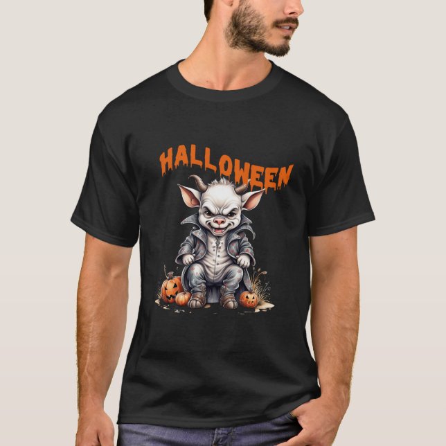 Camiseta Entdecke unsere exklusiven Halloween-T-Shirts – Gr (Frente)