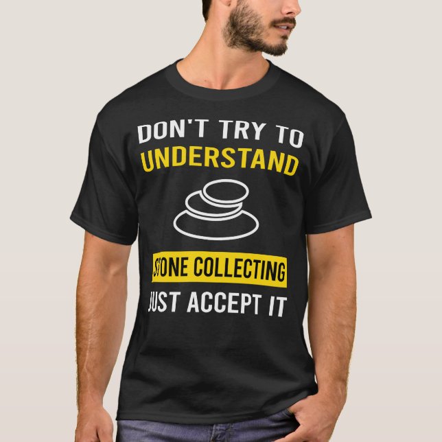 Camiseta Entenda a Coleta de Pedras (Frente)
