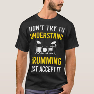 Camiseta Entenda tambor baterista
