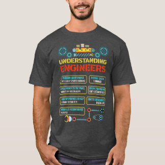 Camiseta Entendendo a engenharia engraçada de Engenheiros