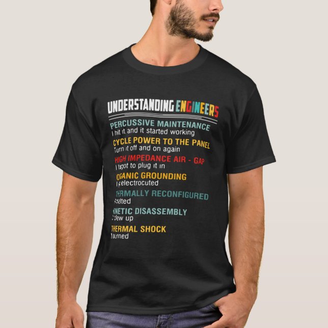 Camiseta Entendendo o divertimento de manutenção persistent (Frente)