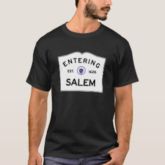 Camiseta Entering Salem Massachusetts Commonwealth of Mass