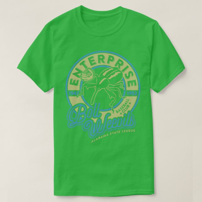 Camiseta Enterprise Boll Weevils (Frente do Design)