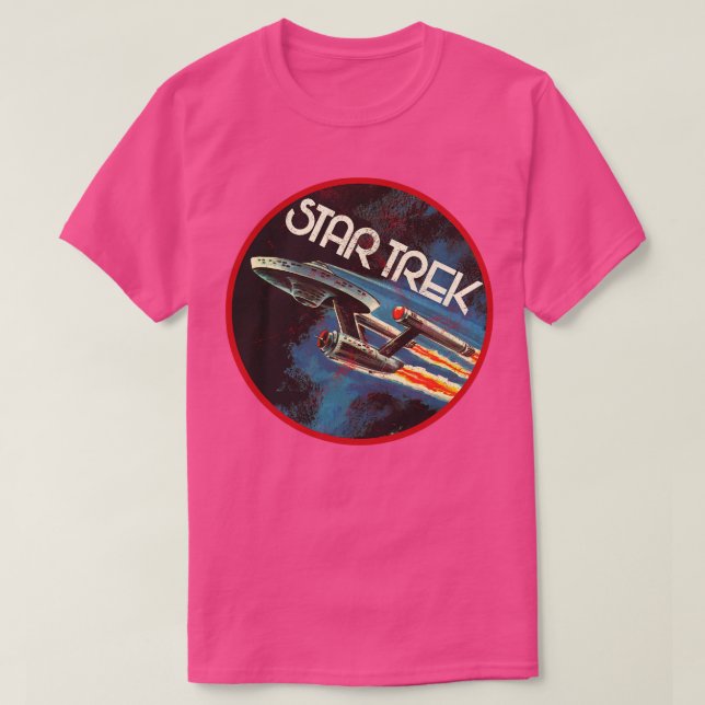 Camiseta Enterprise Vintage (Frente do Design)