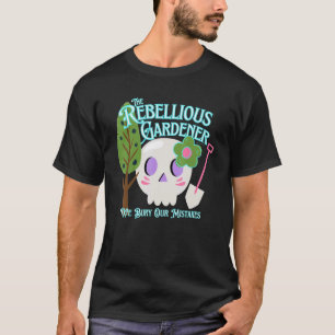 Camiseta Enterramos Nossos Erros, Gardener Cute Skul