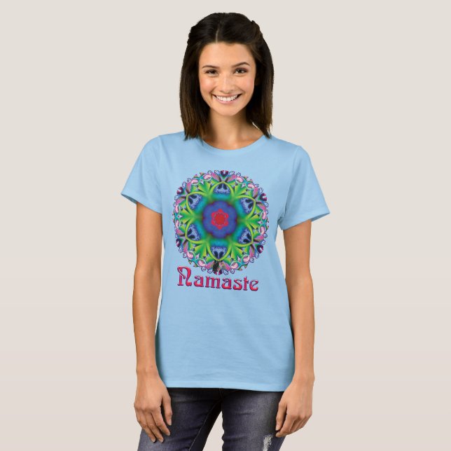Camiseta Enthrall Namaste Kaleidoscope T-shirt (Frente Completa)