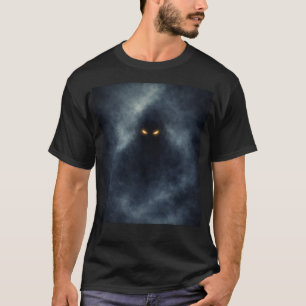 Camiseta Entidade Escura na Névoa Horroroso Assustador