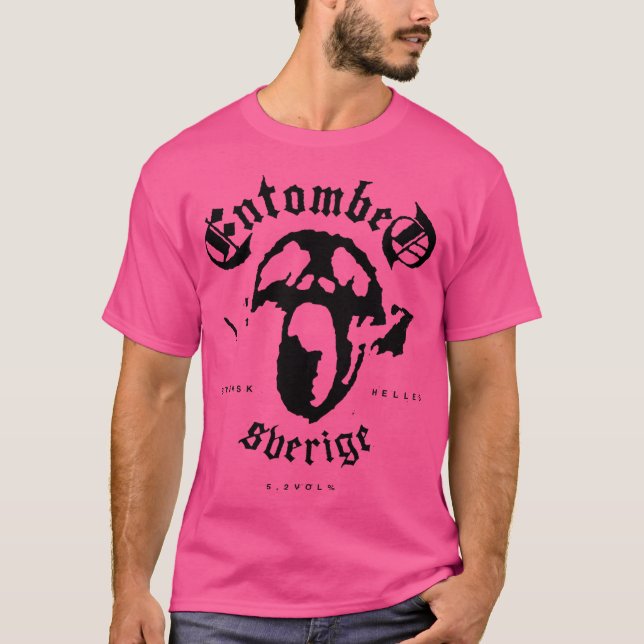 Camiseta Entombed (Preto) (Frente)