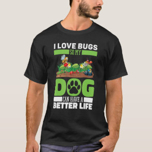 Camiseta Entomologia Cão Natureza Insetos Entomologista