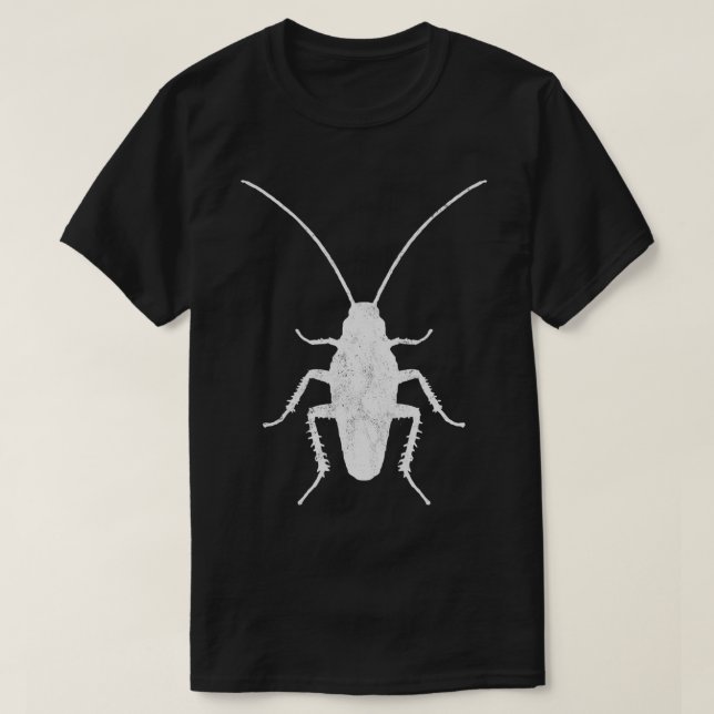 Camiseta Entomologia do Inseto das Baratas (Frente do Design)