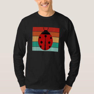 Camiseta Entomologia Entomologistas Inseto Retro Joaninha