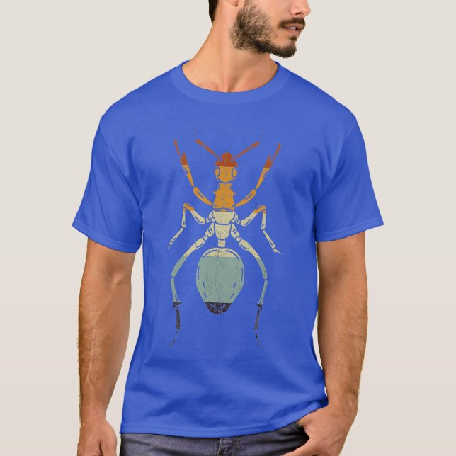 Camiseta Entomologia Insetos Sobre-Teto-Ant-Keeper Dão-Idei (Frente)