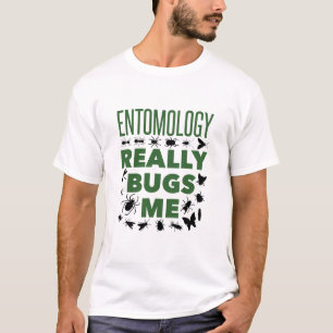 Camiseta Entomologia Me Insetos Entomologista Entusiasmado
