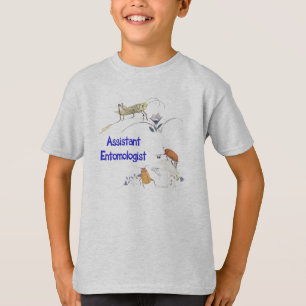 Camiseta Entomologista assistente