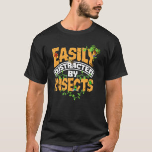 Camiseta Entomologista Insetos Entomológicos Facilmente Dis