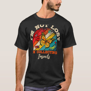 Camiseta Entomologista Retro Vintage Entomology Collecting