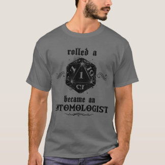 Camiseta Entomologista Roll sem Sorte
