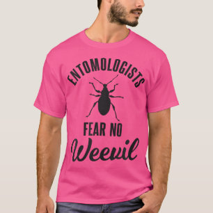 Camiseta Entomólogos Não Temem Insetos De Besouro Engraçado