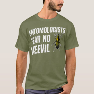 Camiseta Entomólogos Não Temem Nenhum Inseto Engraçado De B