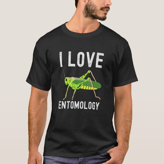 Camiseta Entomology  I Love Entomology (Frente)
