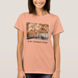 Camiseta Entra... sou totalmente vegano!
