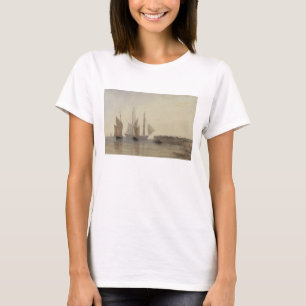 Camiseta Entrada ao porto de Calais, 1829 (w/c, caneta &