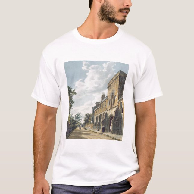 Camiseta Entrada da faculdade de Winchester com Hous do (Frente)