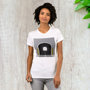 Camiseta Entrada de Túnel Rodoviário com Listras de Alerta