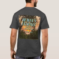Entrada do céu paga em camiseta-T John 3:16
