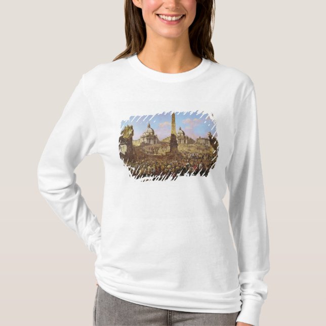 Camiseta Entrada em Roma de Jerzy Ossolinski (Frente)