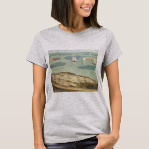 Camiseta Entrada no porto por Georges Seurat, Vintage Art